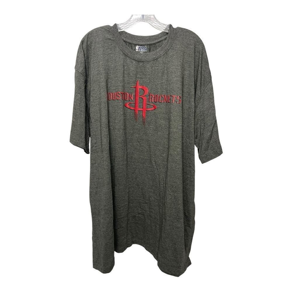 Men’s 3XL Houston Rockets NBA STORE Gray T-Shirt